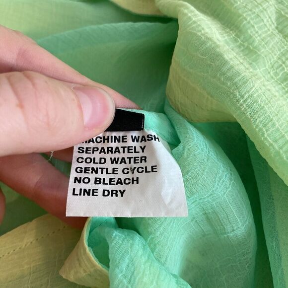 Wrapsody Boutique Women's‎ Maxi Dress Size L Lightweight Bright Breezy Barefoot - Picture 10 of 12